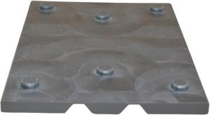 Führungsschuheinlage 180x36,5x40mm für 16mm Schiene